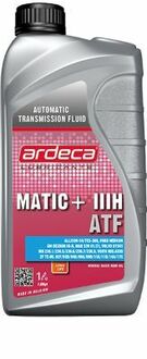P41112-ARD001 ARDECA Трансмиссионное масло ATF Ardeca Matic+ III H / P41112-ARD001 / 1л