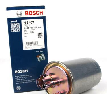 0450906407 BOSCH Топливный фильтр Bosch 0450906407 (KL 483) FORD Transit Connect 1.8DI 02-