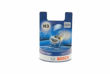 1987301006 BOSCH Автолампа Bosch 1987301006 Pure Light H3 PK22s 55 W