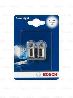 1987301019 BOSCH Автолампа Bosch 1987301019 Pure Light R10W BA15s 10 W прозрачная