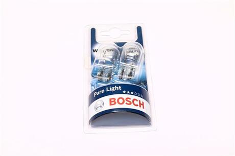 1987301079 BOSCH Автолампа Bosch Pure Light W21/5W W3x16q 5 W 21 W прозрачная 1987301079