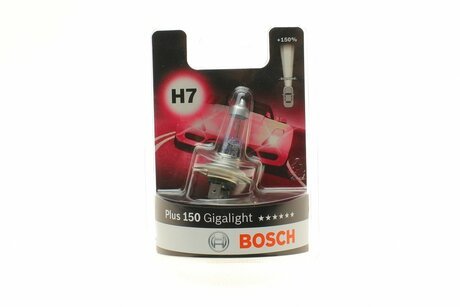 1987301137 BOSCH Автолампа Bosch 1987301137 Gigalight Plus 150% H7 PX26d 55 W