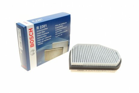 1987432301 BOSCH Воздушный фильтр салона BOSCH (без рамки) 1987432301 (LAK 37) MB W210 2.0-5.5i/2.0-3.2CDI 95-