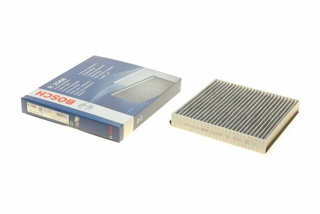1987432568 BOSCH Фильтр салона JAGUAR: XF (CC9) 2.0-5.0i/D/FlexFuel/Kompressor/XFR-S/AWD 08-15, XF SPORTBRAKE (CC9) 2.2D/3.0D 12-14, XJ (NNA) 2.0-5.0i/D/V8/AWD 09-