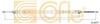 11.6577 COFLE Трос стояночного тормоза RENAULT: CLIO(4)DR/BRAKE 1610/1433 mm (фото 1)