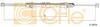 11.6674 COFLE Трос стояночного тормоза RENAULT: EXPRESS DS 91- 1465/1077 mm (фото 1)
