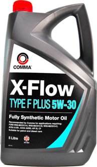 XFFP5L COMMA Масло моторное Comma X-Flow Type F PLUS 5W-30 (5 л)