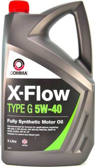 XFG4L COMMA Масло моторное Comma X-Flow Type G 5W-40 (4 л)