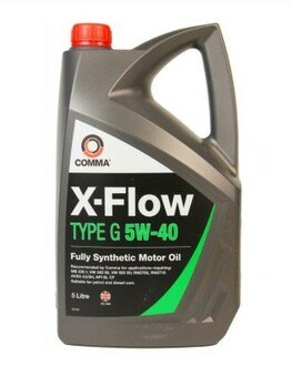 XFG5L COMMA Масло моторное Comma X-Flow Type G 5W-40 (5 л)