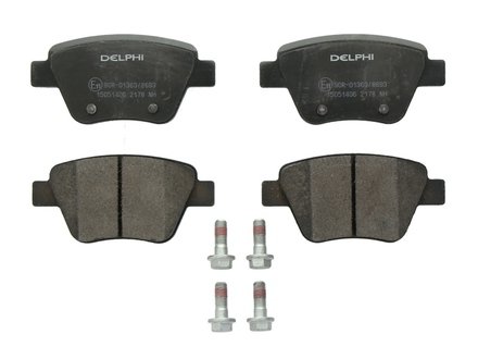 LP2178 Delphi Колодки тормозные дисковые /комплект 4 шт/