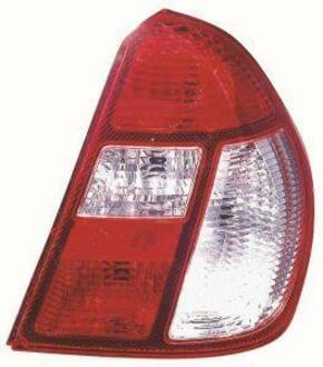 551-1932R-UE-CR DEPO Фонарь задний прав (красно-белый) RENAULT: CLIO 98-, 4D