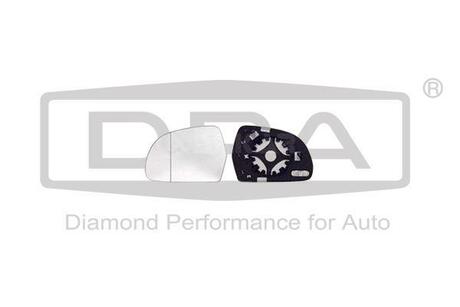 88570861402 DPA Стекло зеркала выпуклое правое, с обогревом Audi A4(B8), A5, Q3.