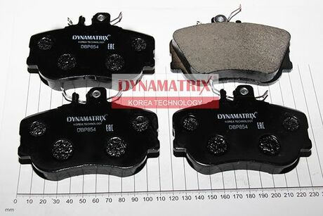 DBP854 DYNAMATRIX-KOREA Комплект колодок для дисковых тормозов