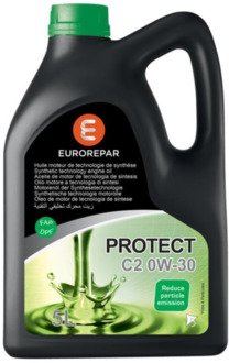 1639368780 EUROREPAR Масло моторное синтетическое 5л - PROTECT C2 0W30 ACEA C2, API SN, PSA B71 2312, PSA B71 2302