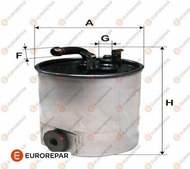 E148128 EUROREPAR Фильтр топливный MERCEDES-BENZ A-CLASS (W168) A 160 CDI (168.006) 97>