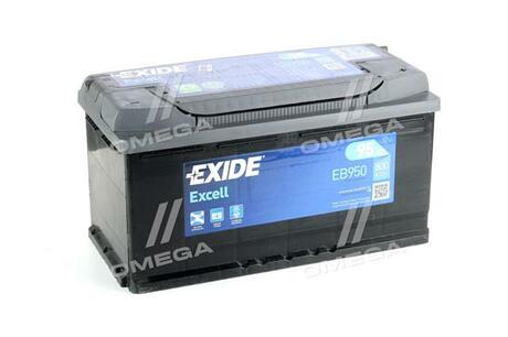 EB950 EXIDE Аккумулятор EXIDE EXCELL 12V 95AH 800A ETN 0(R+) B13 353x175x190mm 22.82kg