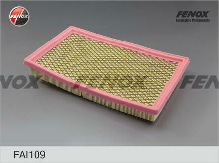FAI109 FENOX Воздушный Фильтр NISSAN ALMERA 95- 1.5, 1.8, PRIMERA 91- 1.6-2.0, MURANO 03- 3.5, SUNNY 86-00 1.6,