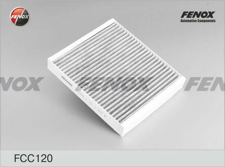 FCC120 FENOX САЛОННЫЙ Фильтр УГОЛЬНЫЙ CHEVROLET AVEO 11- 1.2-1.6, 1.3D, CRUZE 09- 1.4-1.8, 1.7D, 2.0D, SPARK 10-