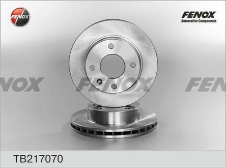TB217070 FENOX Диски тормозные FENOX TB217070 1619053 FORD Escort/Sierra -93 F
