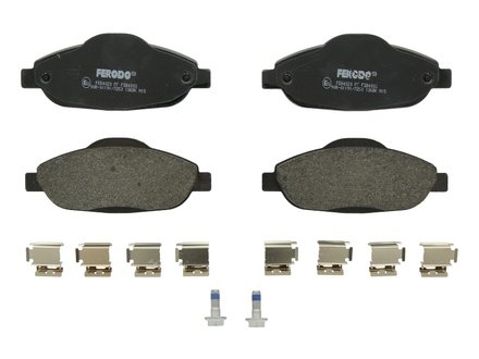 FDB4003 FERODO Колодки тормозные дисковые передние PEUGEOT 308 1.4/1.6/CC/SW 09/07-> 3008 06/09->