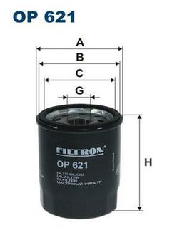 OP 621 FILTRON Масляный фильтр FILTRON OP621 (W610/1 / OC 217/5) SUZUKI 1.5 - 2.5i 96-
