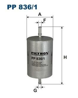 PP 836/1 FILTRON Топливный фильтр FILTRON PP836/1 (WK730/3) 8E0201511H AUDI A4 2.0FSI 02-04