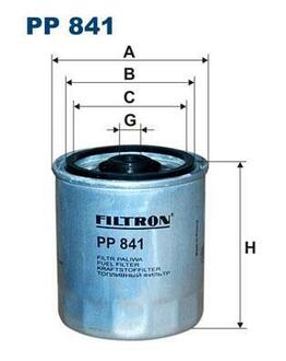 PP 841 FILTRON Фильтр топливный