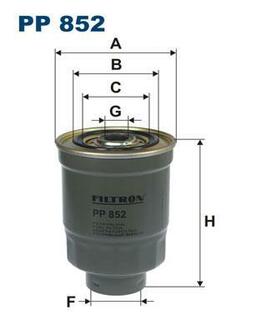 PP852 FILTRON Фильтр топливный