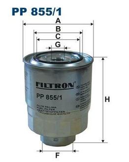 PP 855/1 FILTRON Фильтр топливный