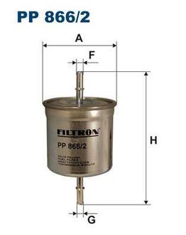 PP 866/2 FILTRON Фильтр топливный