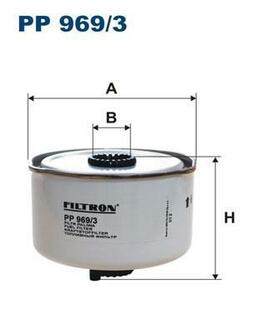 PP 969/3 FILTRON Фильтр топливный двс