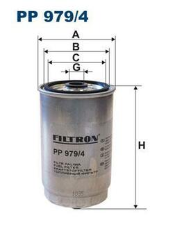 PP 979/4 FILTRON Фильтр топливный