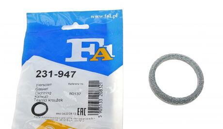 231-947 Fischer Automotive One (FA1) Прокладка глушителя кольцо CITROEN: