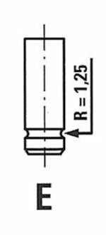 R6426/SNT FRECCIA Клапан двигателя MB 2.2CDI/4.0CDI OM646/OM648 98> 28.7x7x104.1 IN