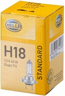 8GH 217 337-101 HELLA Лампа накаливания, H18 12V 65W, Standard