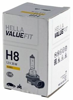 8GH 242 632-151 HELLA Лампа H8 12V 35W PGJ19-1 ValueFit