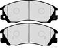 J3600537 JAKOPARTS Комплект тормозных колодок, дисковый тормоз (фото 2)