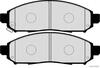 J3601094 JAKOPARTS Комплект тормозных колодок, дисковый тормоз (фото 2)