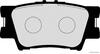 J3612035 JAKOPARTS Комплект тормозных колодок, дисковый тормоз (фото 2)