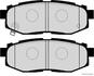 J3617007 JAKOPARTS Комплект тормозных колодок, дисковый тормоз (фото 2)