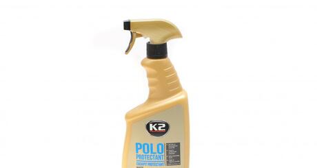 K417M K2 Полироль для пластика, матовый, не содержит силикона, защищает от пыли и ультрафиолетовых лучей, освежает салон автомобиля, триггер, 770 мл