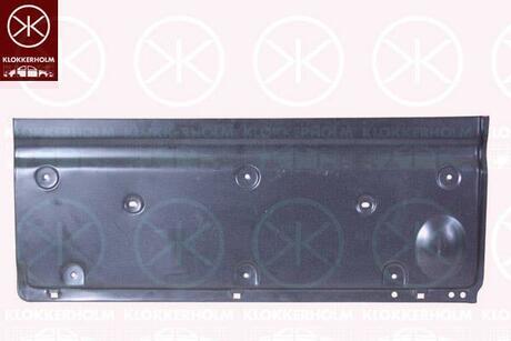 6065154 KLOKKERHOLM Панель кузова задн прав дверь нижн 35 cm RENAULT: Master I / II -09.03