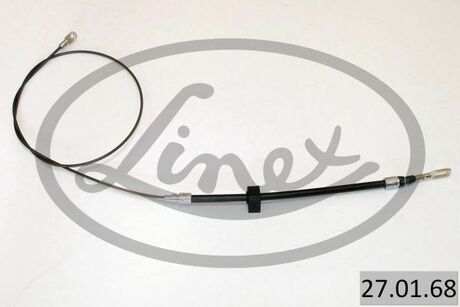 27.01.68 LINEX Трос ручника п.+л. MB Sprinter <ch.3000 mod.74140801, VW LT28 97>