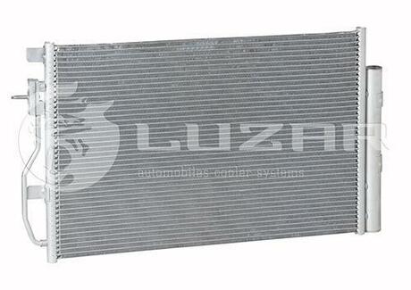 LRAC 0595 LUZAR Радиатор кондиционера