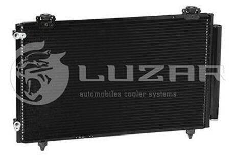 LRAC 19D0 LUZAR Радиатор кондиционера Toyota Corolla (00-)/BYD F3 (05-) (LRAC 19D0)