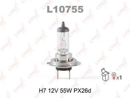 L10755 LYNXauto Лампа галогеновая H7