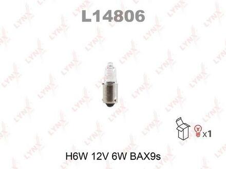 L14806 LYNXauto Лампа накаливания (10 шт. в упаковке)