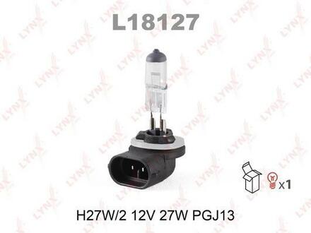 L18127 LYNXauto Лампа галогеновая H27/2
