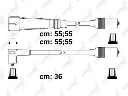SPE8017 LYNXauto Высоковольтные провода (к-т)