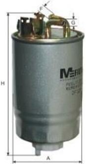 DF327 M-FILTER Фильтр топливный